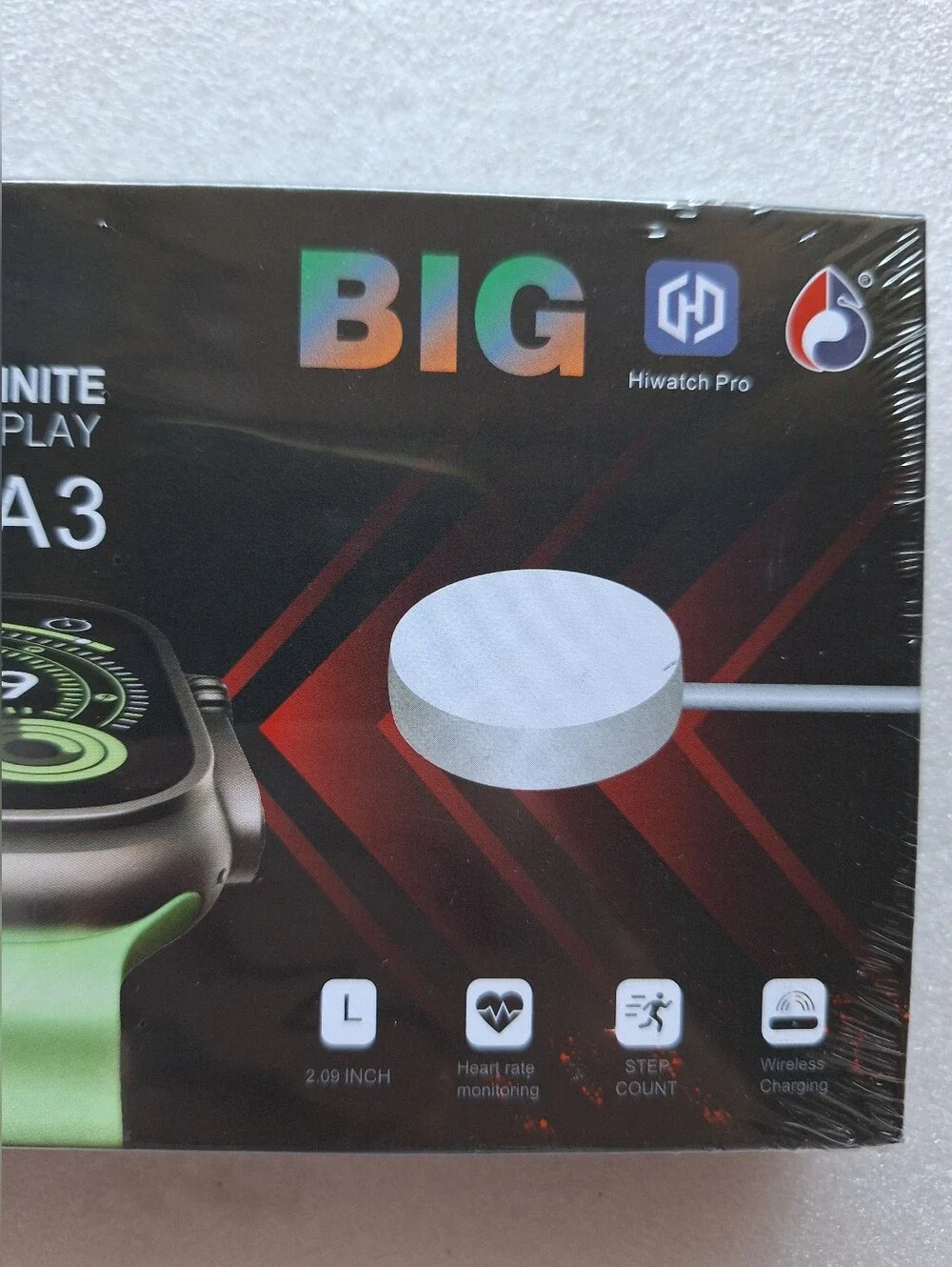 C900 Ultra 3 Smartwatch 49mm (Orange Band) - Brand New SEALED